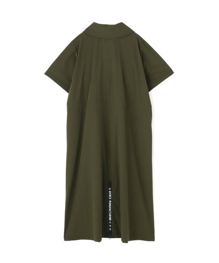 直営店限定》HALF ZIP ACTIVE ONE PIECE/ハーフジップ