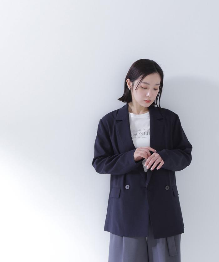【美品】NBB ライトダブルジャケット セール】◇ライトダブルジャケット（テーラードジャケット