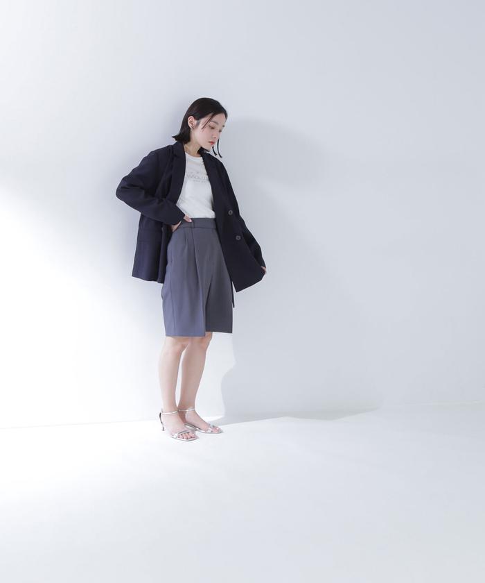 ライトボクシーダブルジャケット NATURAL BEAUTY BASIC｜ライトボクシーダブルジャケット