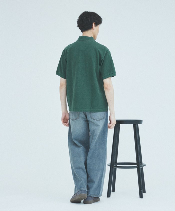 最終値下 ラコステ ジャーナルスタンダード別注 ヘビーピケポロシャツ LACOSTE / ラコステ 別注 ピグメント ダイ ヘビー ピケ