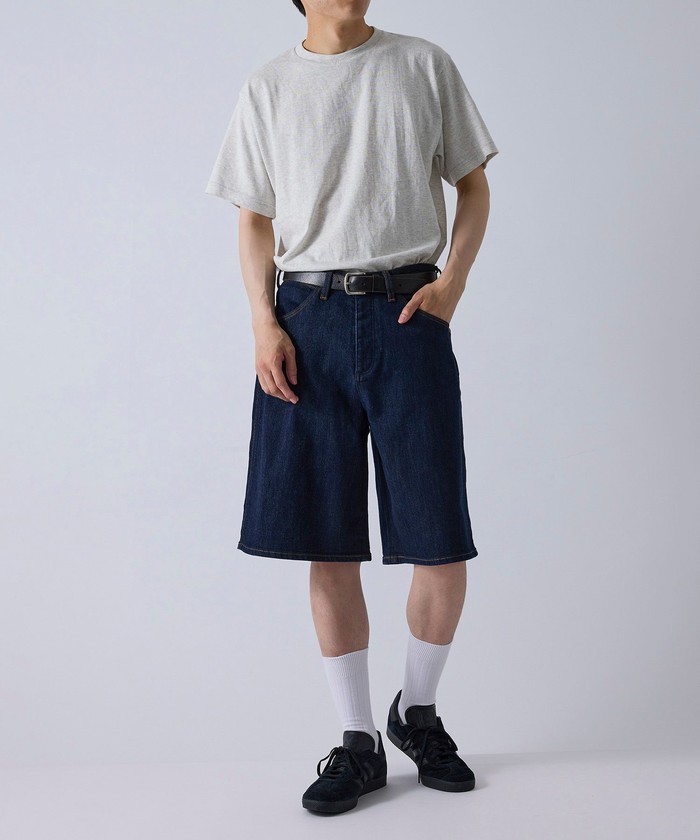 USA wrangler 濃紺 極太 インディゴ バギーデニム ワイドレグ アメリカ直輸入 【U.S.A. WRANGLER ラングラー】 傑作 大定番