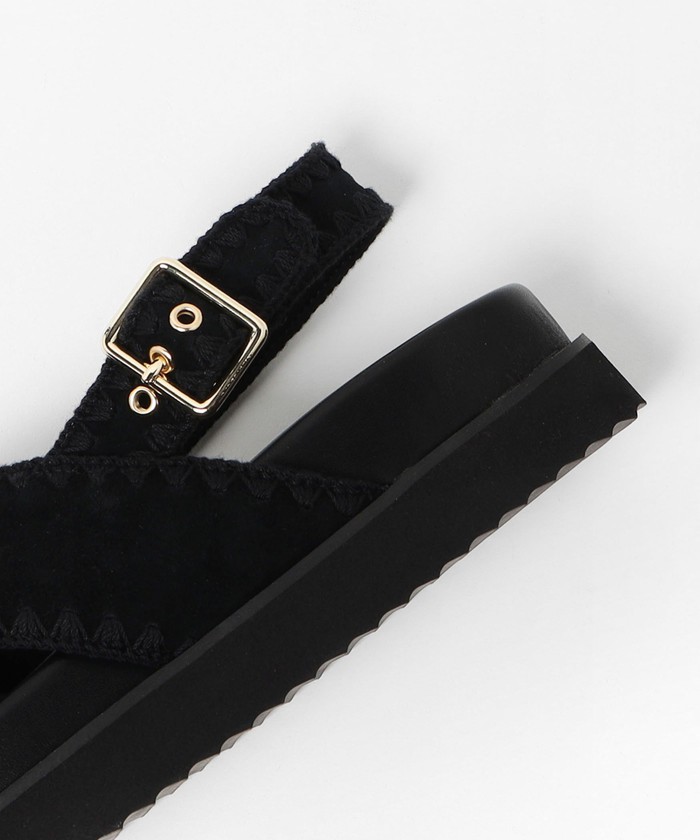 ユナイテッドアローズ　ナチュラルクロスサンダル　35 UNITED ARROWS｜ナチュラル クロス サンダル | Rakuten Fashion