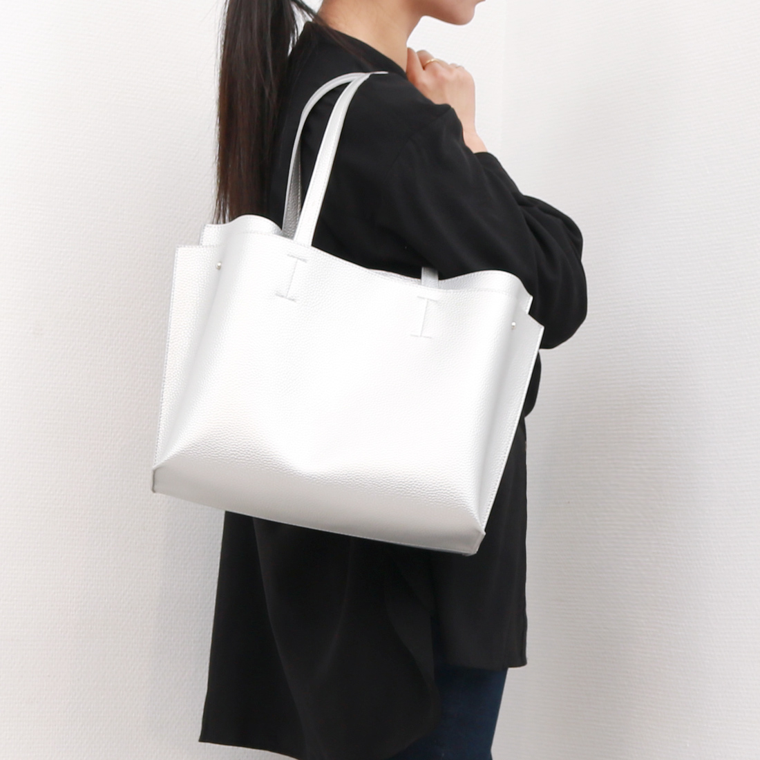 カシュカシュ cache cache カシュカシュ トートバッグ