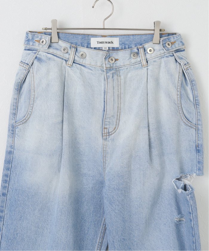 TONY WACK/トニーワック】 WAIST TAB DENIM JEANS