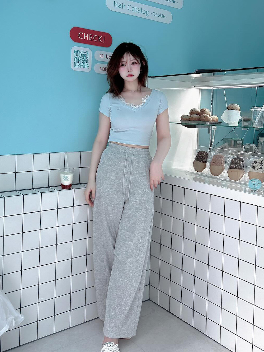 ダーリッチ Darich ルーズロングスウェットパンツ(508166438