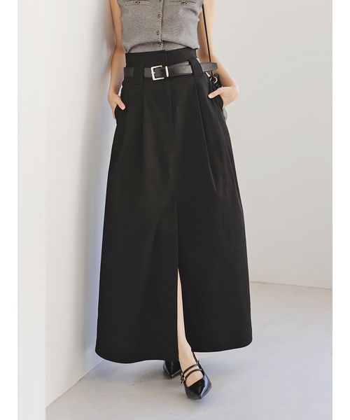 チノワイドスカート(508166672) | スナイデル(SNIDEL) - d fashion