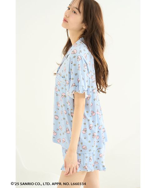 MY MELODY】【接触冷感】総柄ショートパンツ(508167180