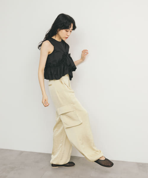 サテンカーゴパンツ(508167754) | ケービーエフ(KBF) - d fashion