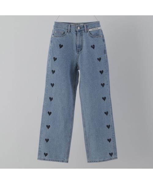 セール 8%OFF】KIMHEKIM ジーンズ KHK－JN052 セミワイド ハート