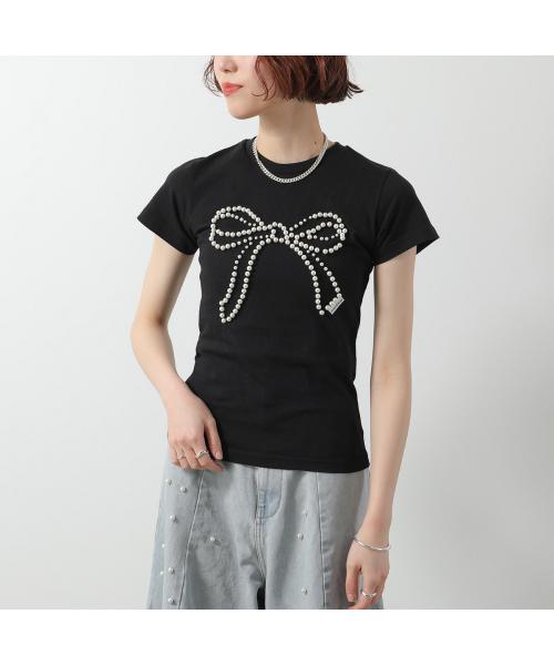セール】KIMHEKIM Tシャツ PS25－JS07 半袖 パール装飾 リボン