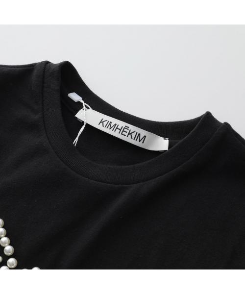 セール】KIMHEKIM Tシャツ PS25－JS07 半袖 パール装飾 リボン