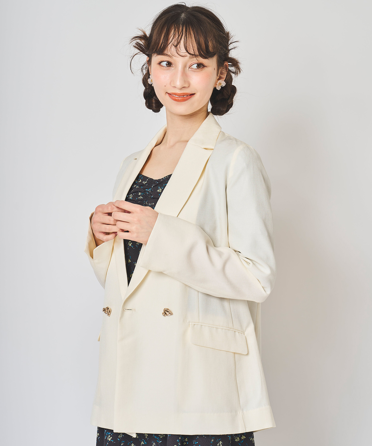 結婚式 パーティー ダブルジャケット モード系 セクシー セール】トランテアン ソン ドゥ モード 31 Sons de mode ハート