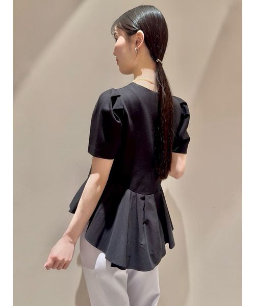 【美品】SNIDEL ペプラムカットソー ペプラムカットソー(508171452) | スナイデル(SNIDEL) - d fashion