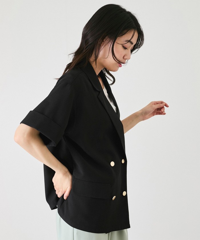 高級感 セール 20%OFF】半袖テーラードジャケット(508171787 ジャケット・アウター