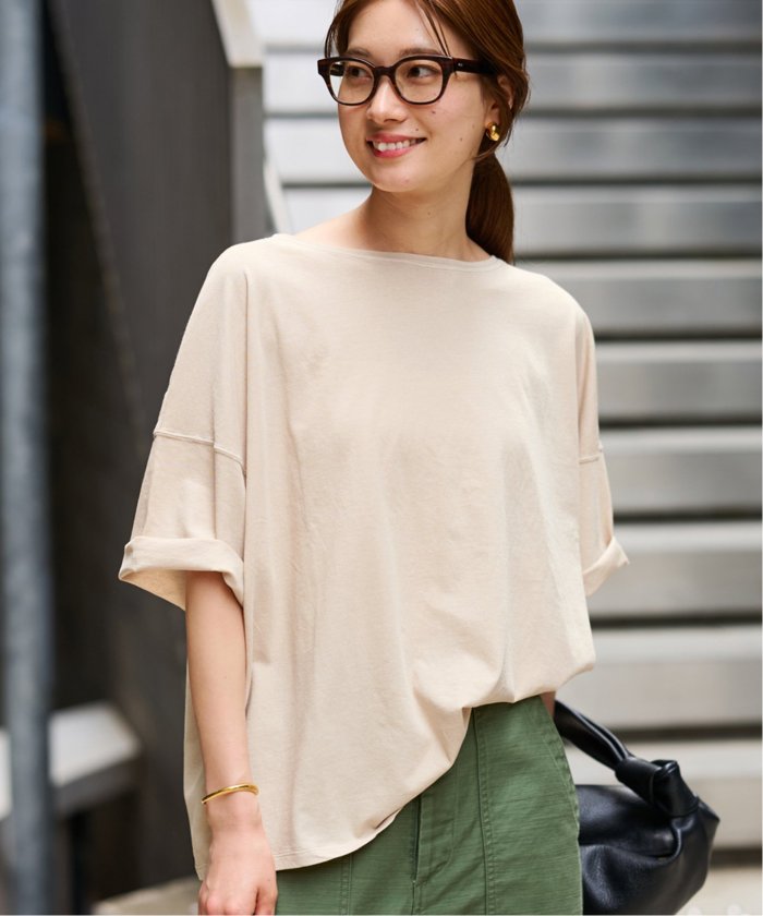 新品　FRAMeWORK フレームワーク ドライタッチコットンS/S-Tee ドライタッチコットンS/S-Tee（Tシャツ／カットソー