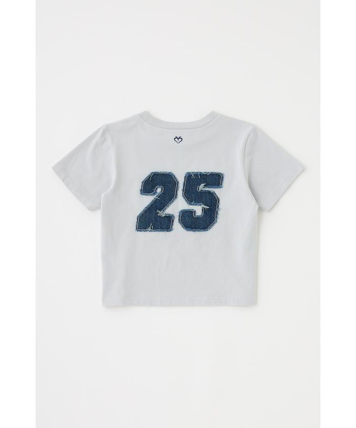 MOUSSY PATCH DENIM 25TH Tシャツ PATCH DENIM 25TH Tシャツ（Tシャツ/カットソー）｜MOUSSY