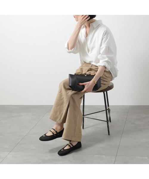 プラダ PRADA PRADA パンプス 1F915N 099 メッシュ バレリーナ
