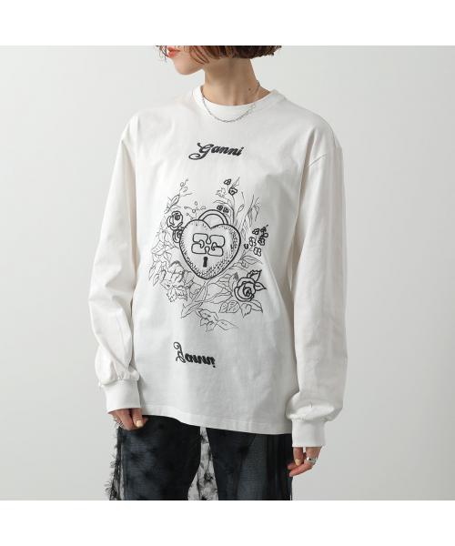 セール】ガニー GANNI GANNI 長袖 Tシャツ T4139 カットソー