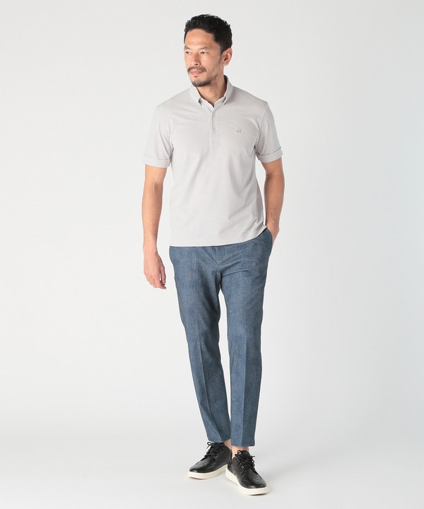 COLE HAAN/コール ハーン】別注 メッシュジャージ素材ポロシャツ