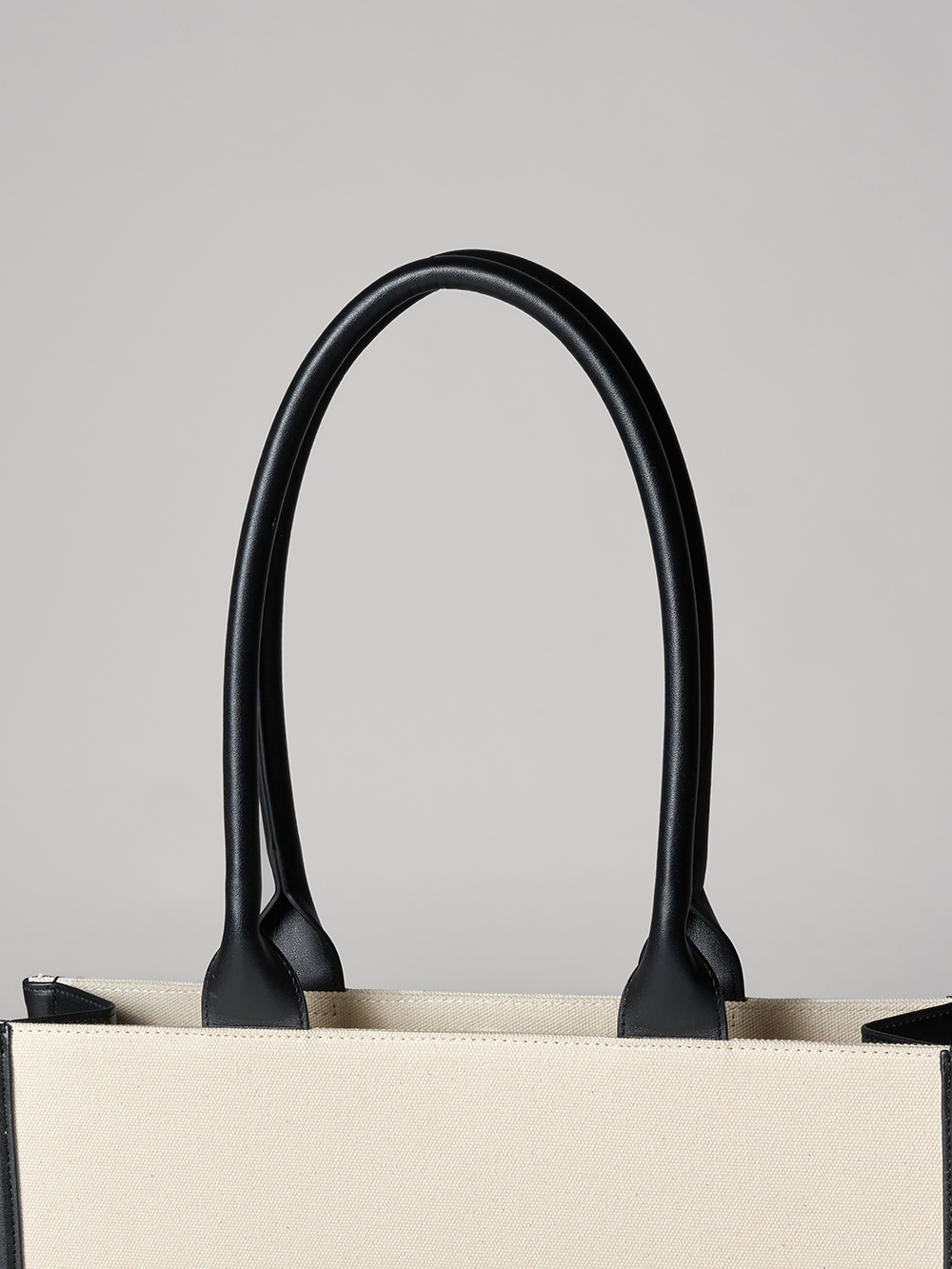 Darich キャンバス トートバッグ 黒 レザーキャンバストートバッグ（トートバッグ）｜Darich