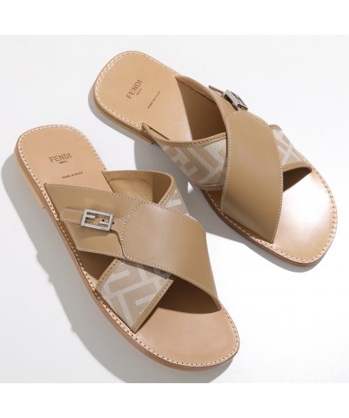フェンディ FENDI FENDI KIDS サンダル JMR443 AHGY ズッカ柄 フェンディ FENDI FENDI KIDS サンダル JMR443 AHGY ズッカ柄