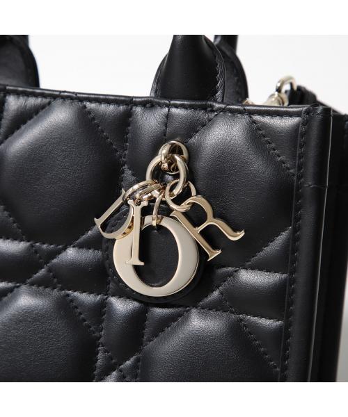 【日常使いに便利な１品♪】ディオール ハンドバッグ Dior Lady Dior ディオール レディディオール ミディアム