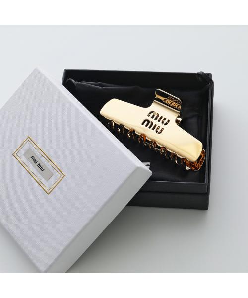 セール】ミュウミュウ Miu Miu MIUMIU ヘアクリップ 5IF218 2DTU