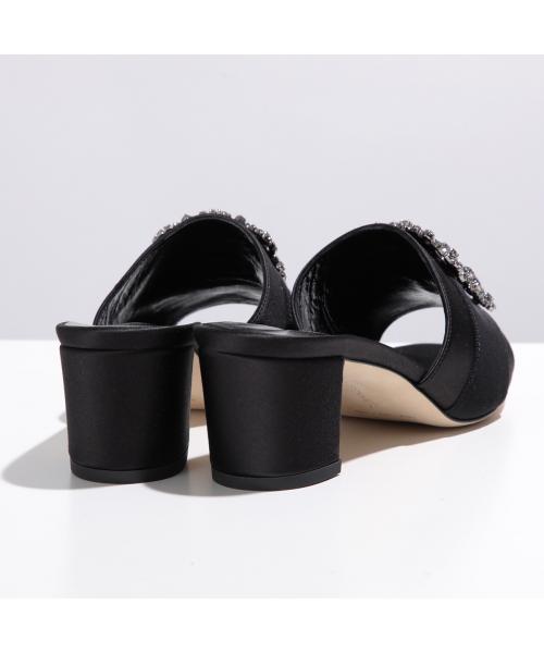 上品【Manolo Blahnik/マノロブラニク】Ahwak 50 leather mules セール27%OFF】マノロブラニク MANOLO BLAHNIK MANOLO BLAHNIK