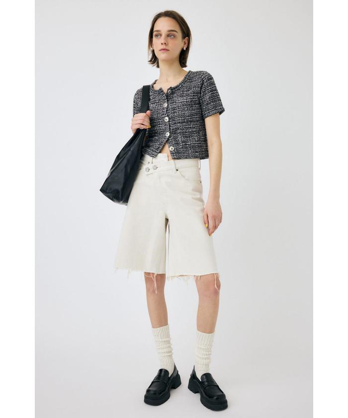 【匿名配送】moussy ツイードライクトップス moussy｜TWEED LIKE トップス | Rakuten Fashion(楽天