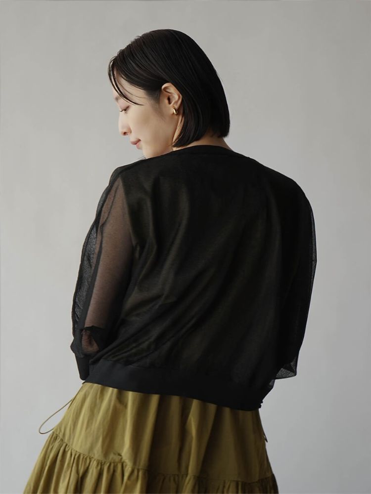 新品タグ付き　ヤマダヤ　RADIATE シアードルマンクロップドカーディガン ラディエイト RADIATE シアードルマンクロップドカーディガン