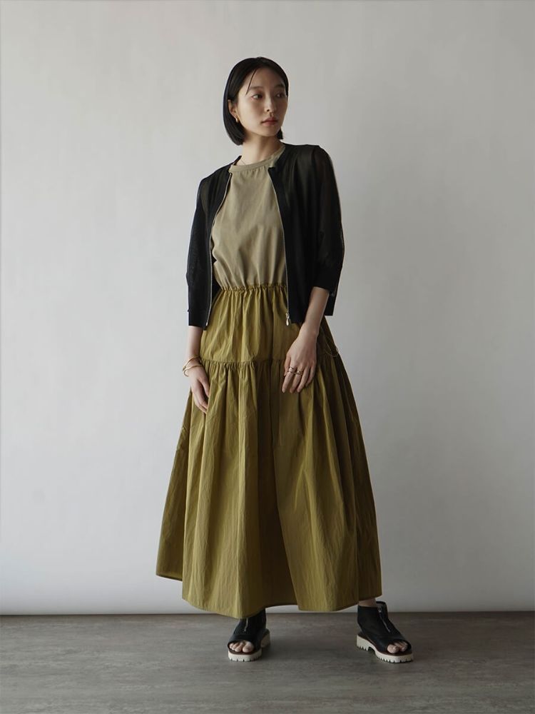 新品タグ付き　ヤマダヤ　RADIATE シアードルマンクロップドカーディガン ラディエイト RADIATE シアードルマンクロップドカーディガン