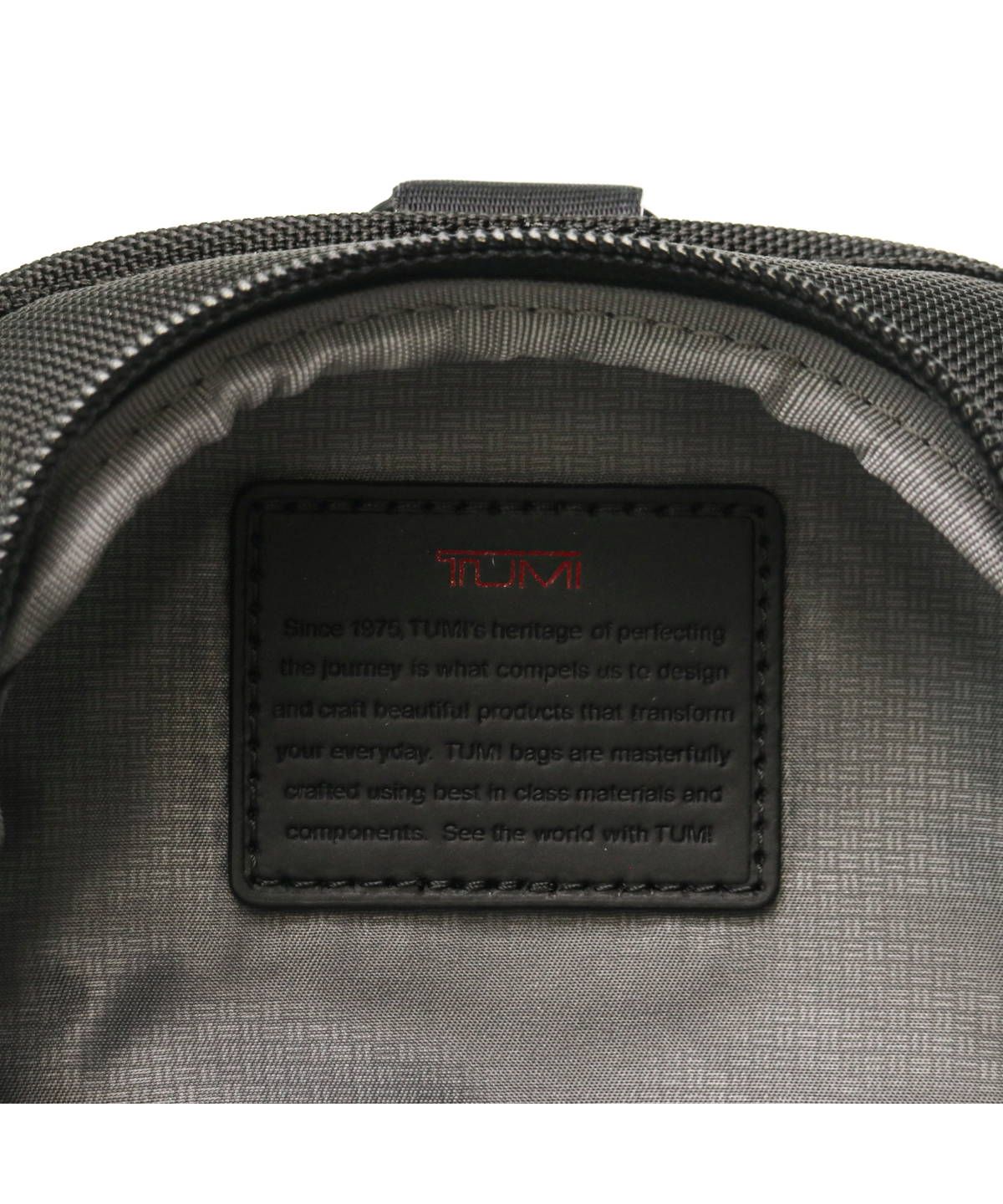 TUMI グレー ワンショルダーボディバッグ 約17.5インチ メンズ