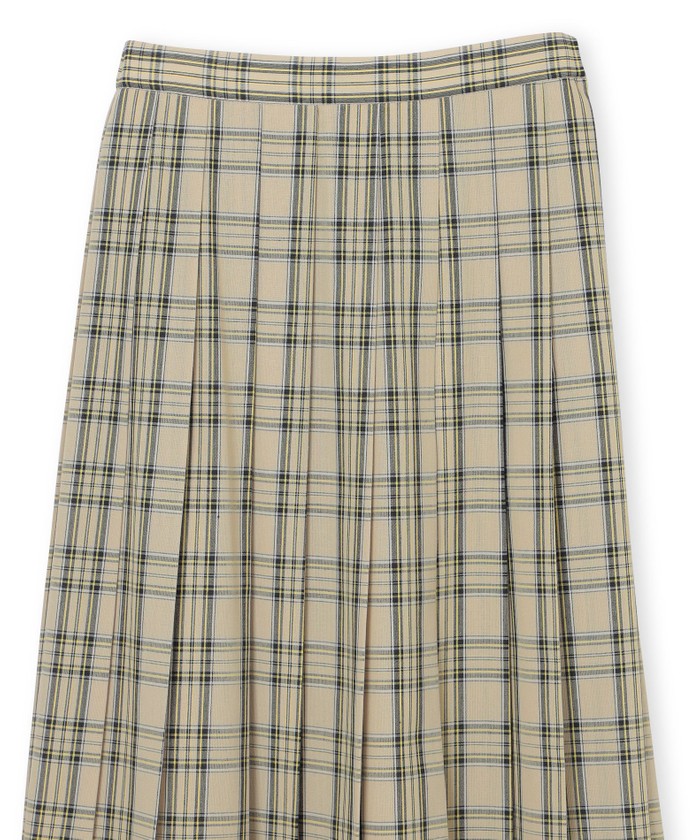 GREY LABEL プリーツチェックスカート(507873949 GREY LABEL プリーツチェックスカート(507873949