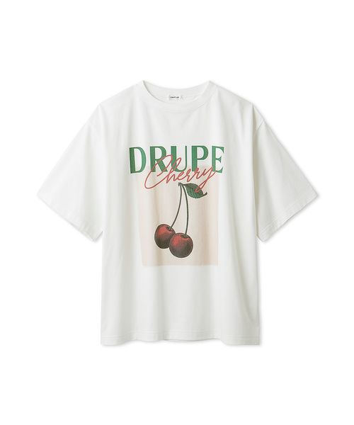GANNI フルーツプリント Tシャツ