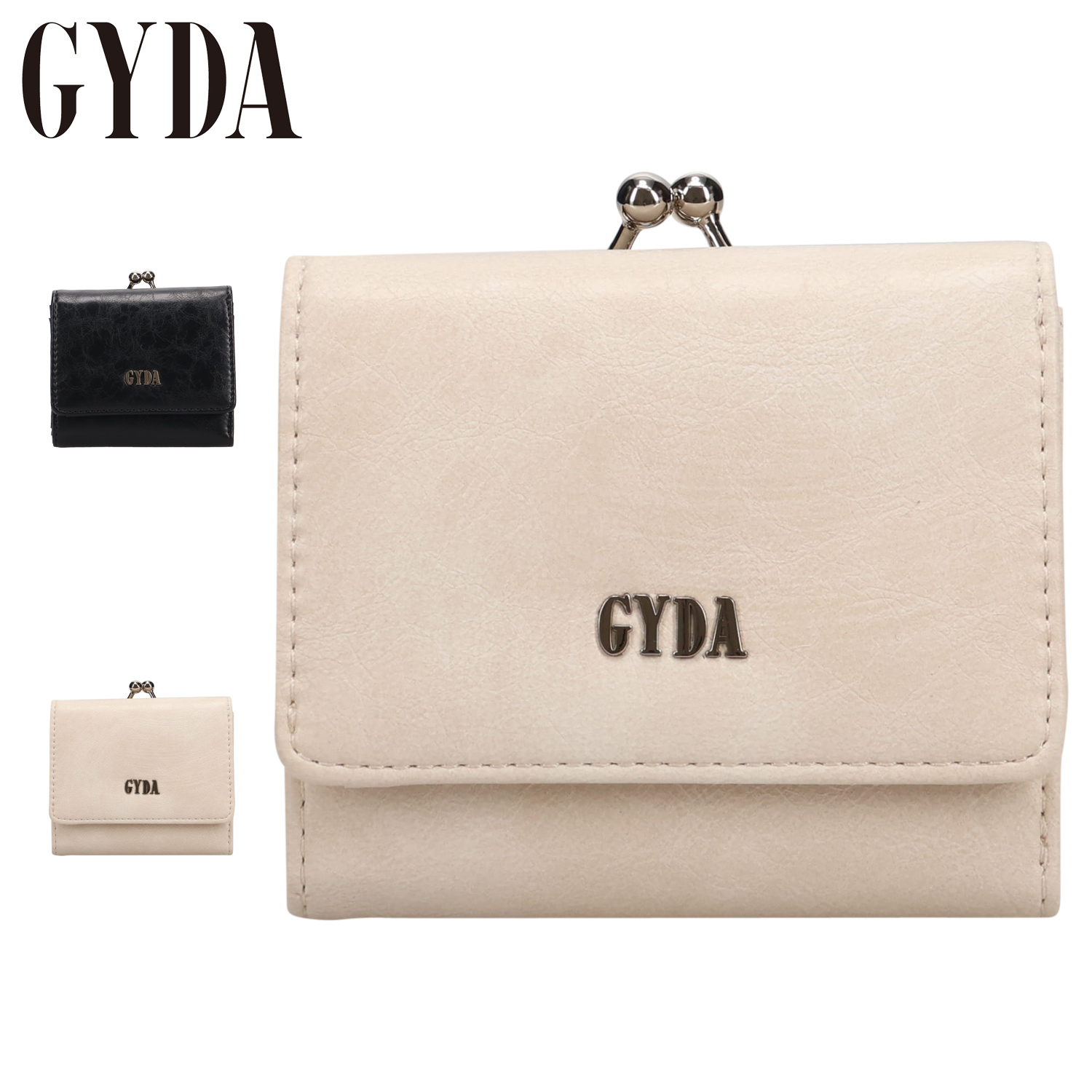 ジェイダ GYDA 財布 三つ折り 口金ミニ レディース ベーシック ジェイダ GYDA 財布 三つ折り 口金ミニ レディース ベーシック
