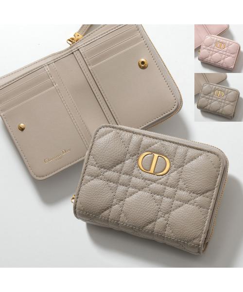 ディオール Dior Dior 二つ折り財布 Dior Caro Scarlet ディオール Dior Dior 二つ折り財布 Dior Caro Scarlet