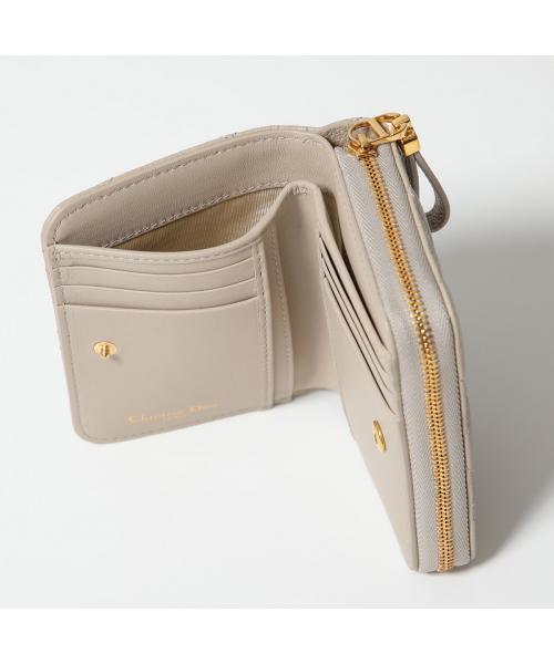 ディオール Dior Dior 二つ折り財布 Dior Caro Scarlet ディオール Dior Dior 二つ折り財布 Dior Caro Scarlet