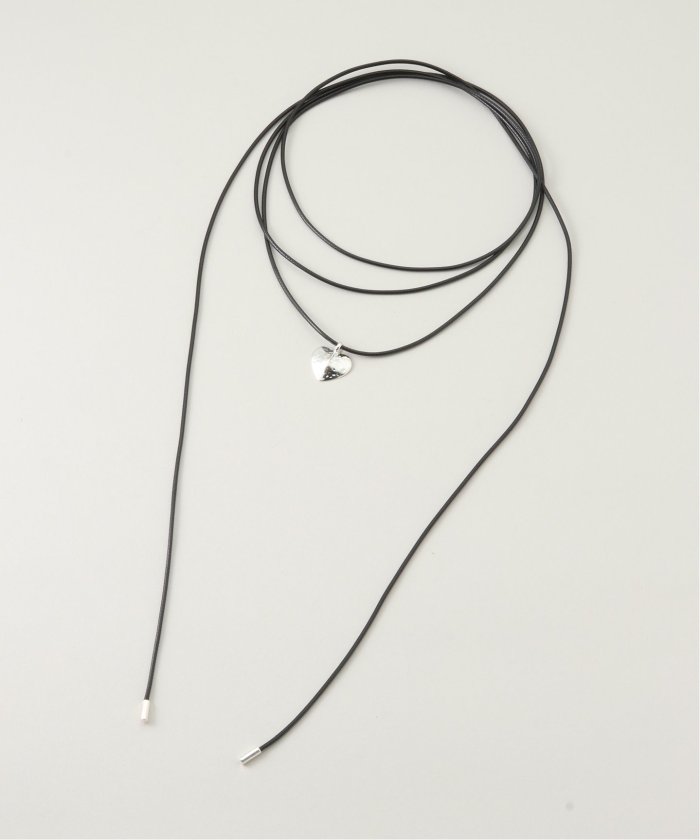 【TATIANA】BLACK MARK NECKLACE★送料・関税込 WAKAN SILVER SMITH : C-027 Hook connect necklac