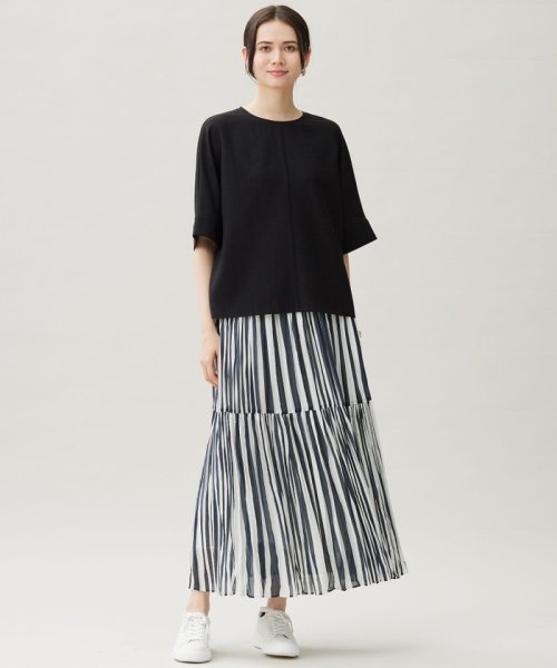 SHIHOさん着用・接触冷感・洗える】ハンドワッシャープリーツ 