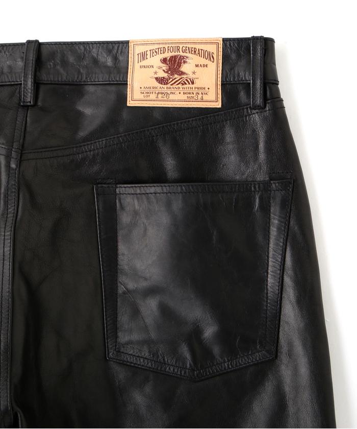 LOT.025 LEATHER PANTS/レザーパンツ(508142125) | ショット
