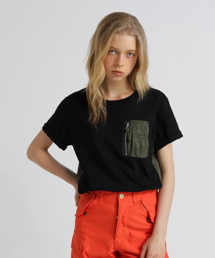 *AVIREX* MA-1 ポケット 半袖Ｔシャツ WEB&DEPOT限定》MA－1 POCKET T－SHIRT(508142128) | AVIREX