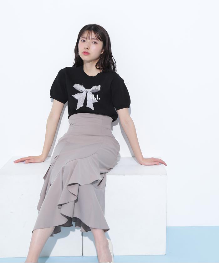 【セール】 福袋 の通販 ▽♣️2 JILLSTUART ビジュー襟 フレアドレス ジャガード レース スーツ・フォーマル・ドレス