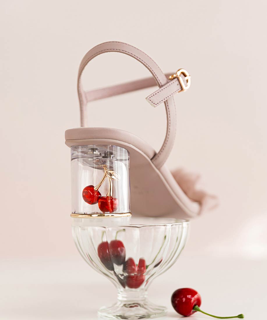 ランダ RANDA 【Cherry Collection】チェリーヒールストラップ