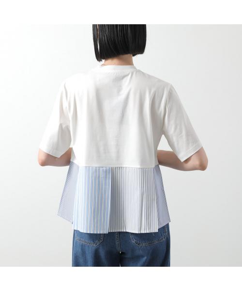 【★完売必至★】WEEKENDMAXMARA☆ フレア コットン TシャツBIRD Flared cotton T-shirt, white | Weekend Max Mara