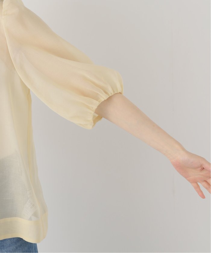 La TOTALITE - LaTotalite♡2wayギャザースリーブブラウス ラ トータリテ La Totalite ギャザースリーブブラウス