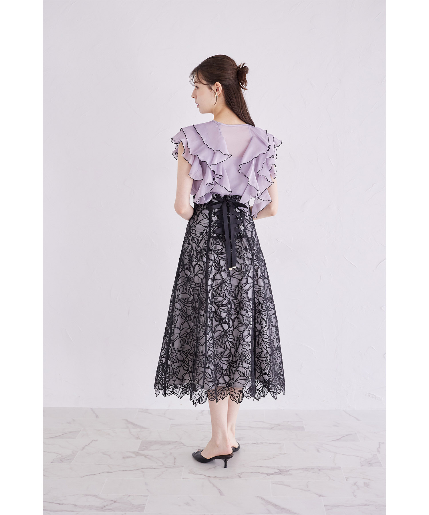 トッコクローゼット tocco closet キャミソール付きパールボタン
