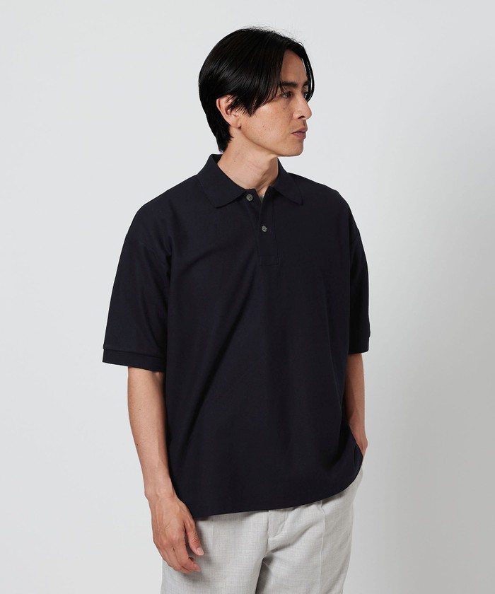beauty&youth united arrows ニットポロ　ギザコットン セール】ギザコットン スーパーブ ポロシャツ（Tシャツ