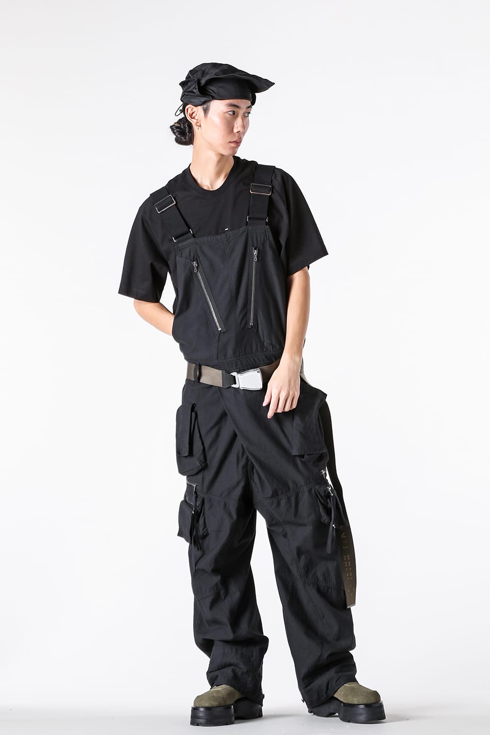 julius ユリウス 22ss ラムレザーボンデージカーゴベスト F julius ユリウス 22ss ラムレザーボンデージカーゴベスト F