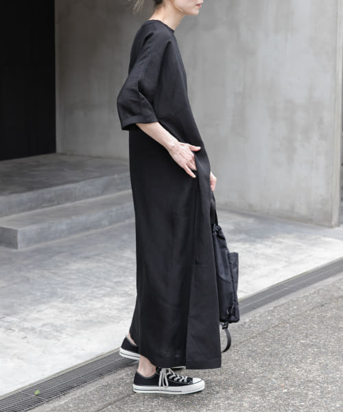 セール 20%OFF】FORK&SPOON リネン混プルオーバーワンピース