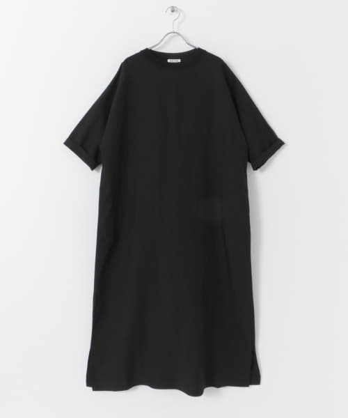 DOORS FORK＆SPOON　リネン混プルオーバーワンピース　S ブラック セール 20%OFF】FORK&SPOON リネン混プルオーバーワンピース